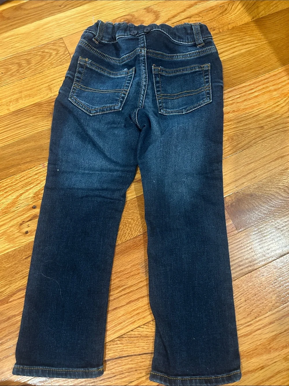 OshKosh B'gosh Boys' Dark Indigo Slim Straight Jeans